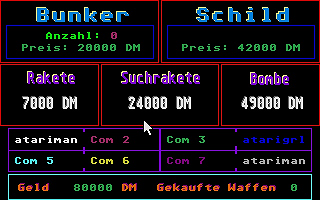 Tauris atari screenshot